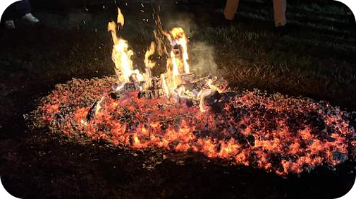 Photo of the hotcoals